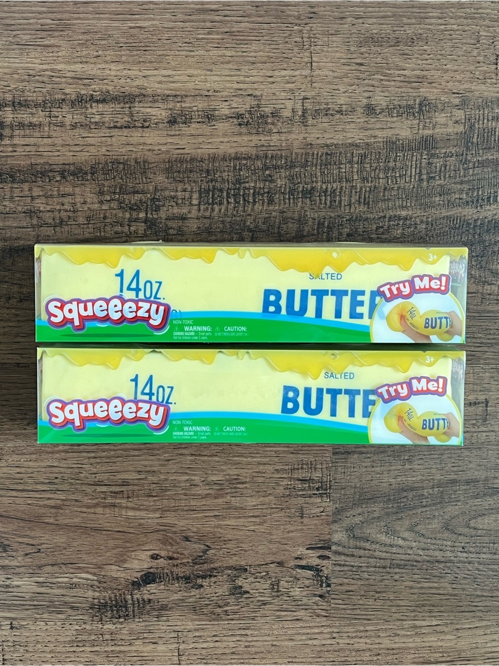 Lot Of 2 14 oz Squeeezy Salted Butter ‘Yellow’